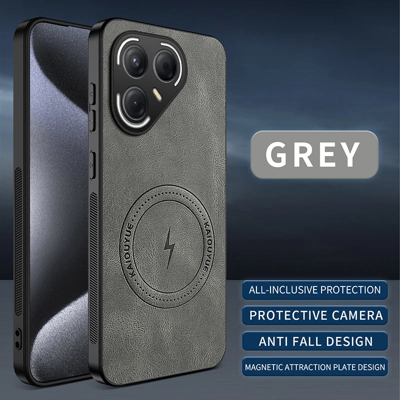 Capa magnética de couro para Tecno Pova 7 Ultra 7 Pro 7 4G 5G