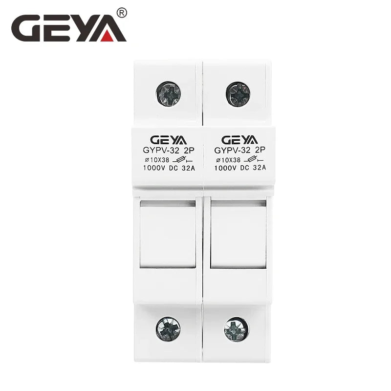 GEYA GYPV-32 2P Paralelo Porta-fusível CC 10*38mm Alta Tensão Solar PV 1