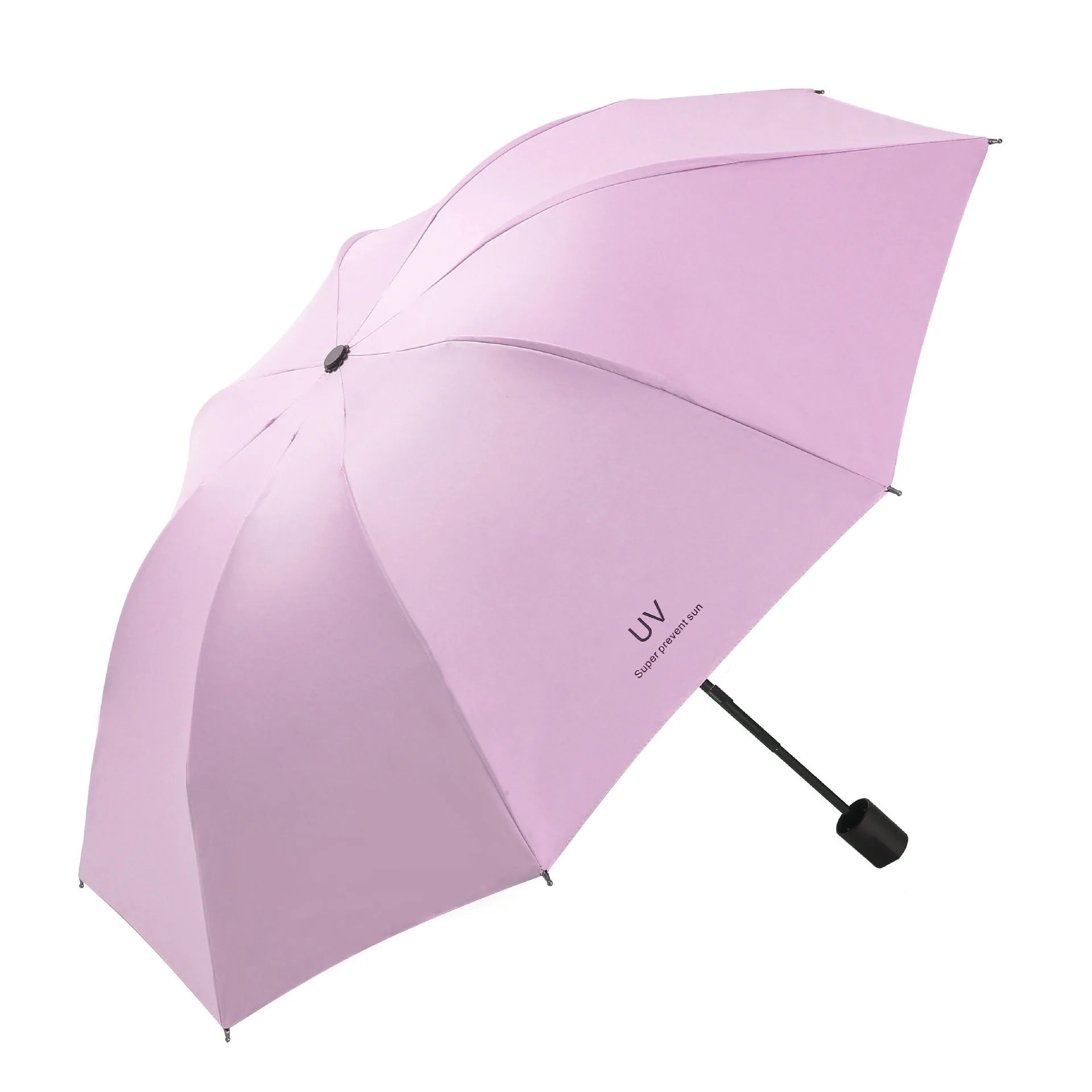 Guarda-sol dobrável mini portátil com proteção UV 50+