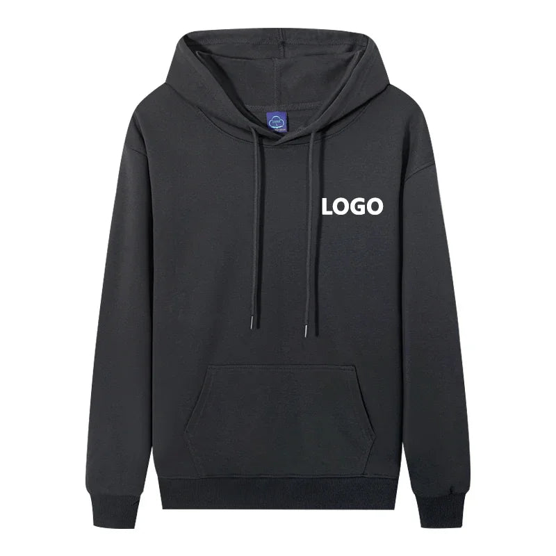 Moletom com capuz personalizado 60% algodão, estilo masculino, manga comprida, feminino…