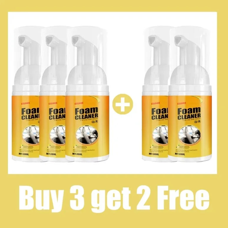 Limpador multiuso em espuma de 30ml para carros, produtos de limpeza automotiva…