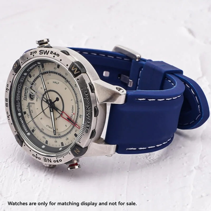 Para Timex E-tide Compass T2N720 T2N721 TW2T76300 Masculino à prova d'água macio