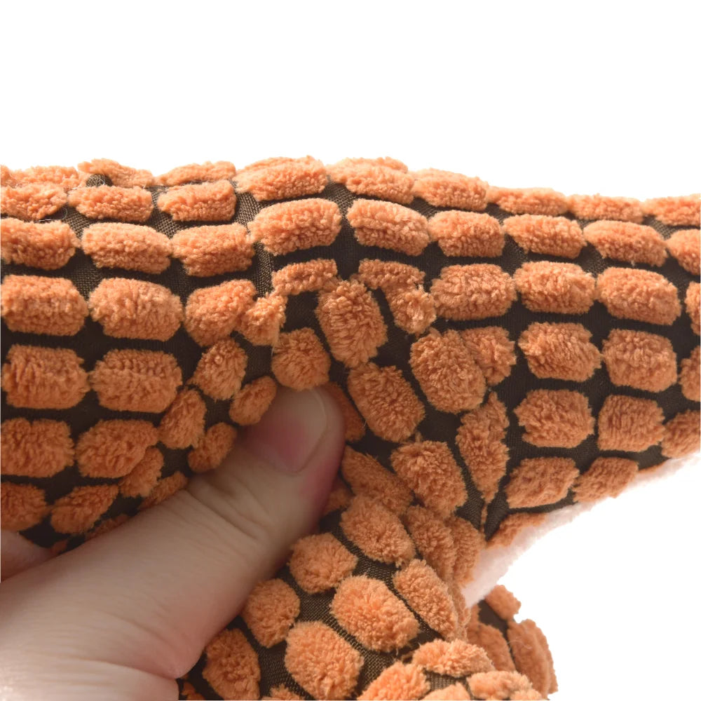 Brinquedos de pelúcia de dinossauro para cães e gatos, brinquedos interativos para mastigar.