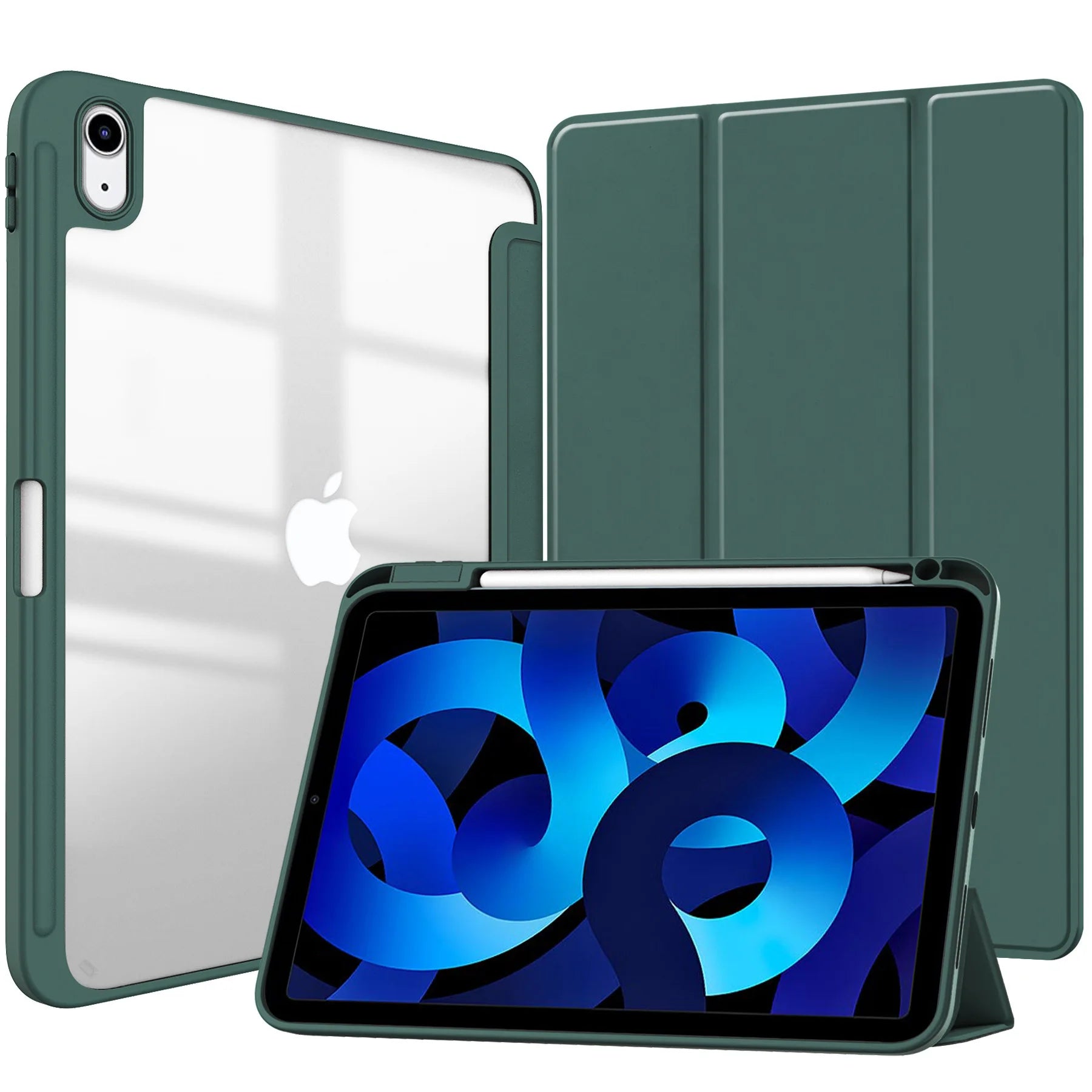 Capa inteligente em PU para iPad Air 4ª e 5ª geração, iPad 10ª geração e iPad Pro de 10,9 polegadas