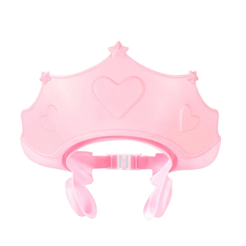 For Kids Ear Protection Safe Children Shampoo Bathing Adjustable Hair Wash Hat Shower Protect Head Cover Baby Shower Soft Cap