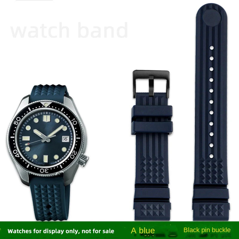 Pulseira de borracha de alta qualidade para relógios da série Seiko Ancestor MM PROSPEX