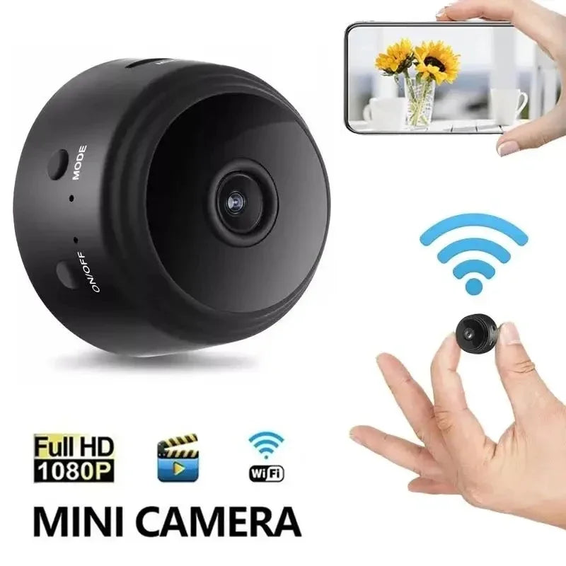Mini Câmera A9 WiFi para Segurança Sem Fio, Proteção e Monitoramento Remoto…