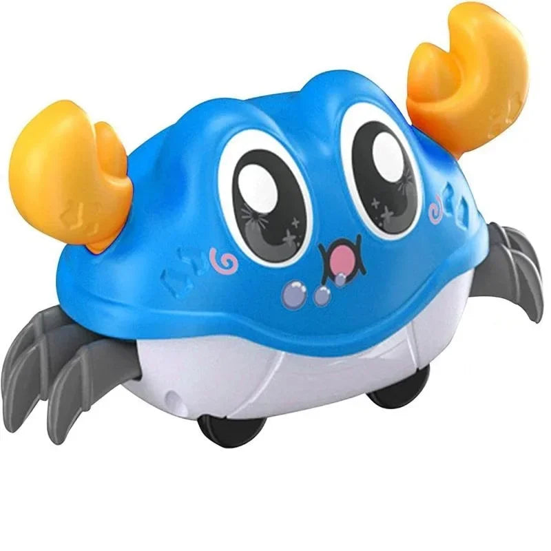 Brinquedo de caranguejo engatinhando para bebês, brinquedo sensorial para bebês que está aprendendo a engatinhar…