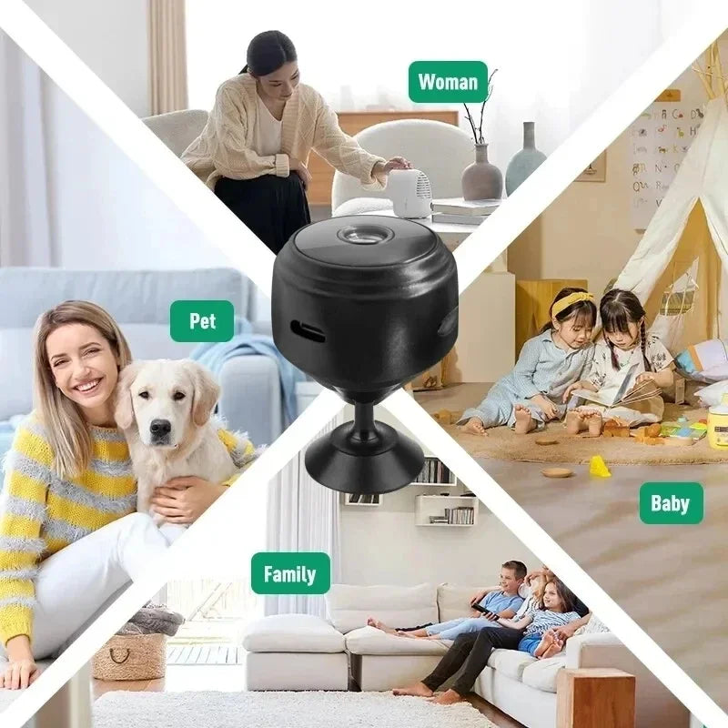 Mini Câmera A9 WiFi para Segurança Sem Fio, Proteção e Monitoramento Remoto…