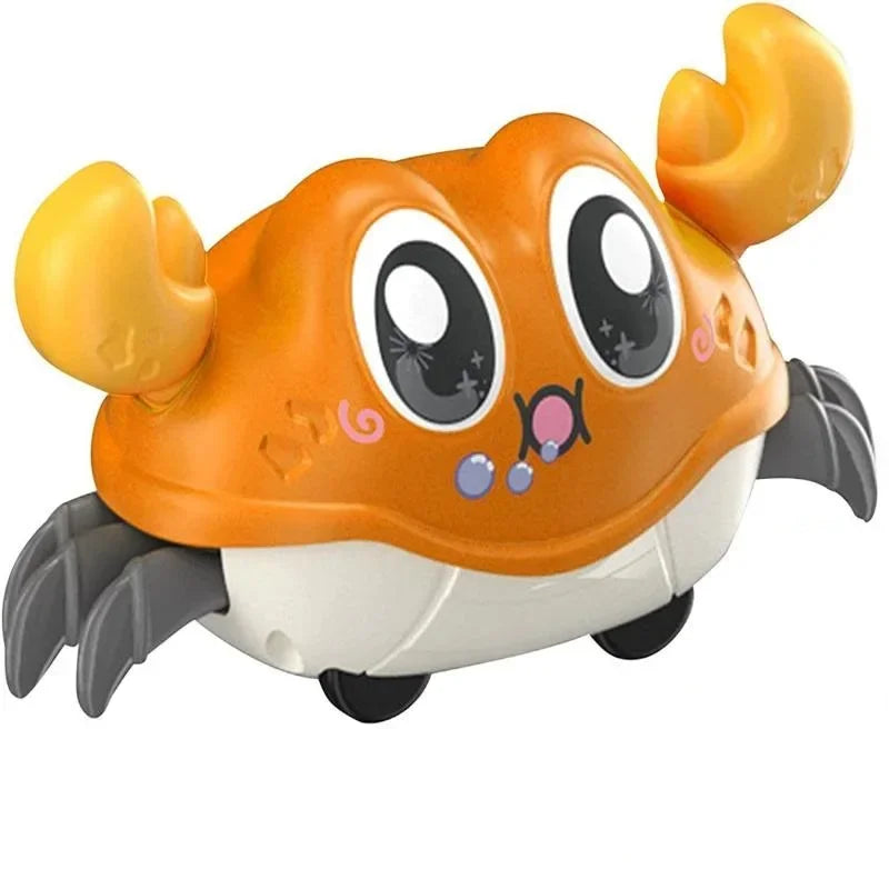Brinquedo de caranguejo engatinhando para bebês, brinquedo sensorial para bebês que está aprendendo a engatinhar…