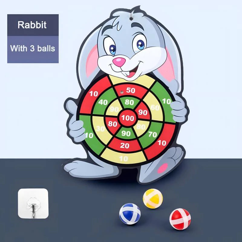 Jogo educativo de dardos, brinquedo para bebês, bola pegajosa, jogo de dardos para atividades internas…