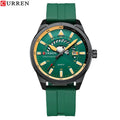 Relógio de quartzo masculino CURREN 8421, elegante e casual, à prova d'água e com luminescência.