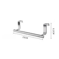 Suporte para pendurar em banheiro, cozinha, bar, utensílios de cozinha, toalhas e outros itens domésticos. Ideal para organizar utensílios e toalhas.