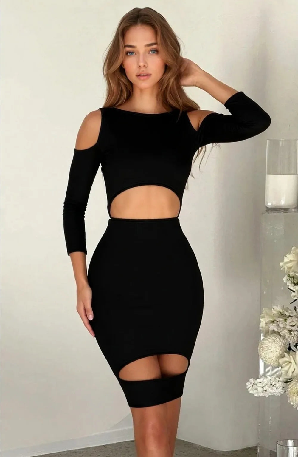Vestidos casuais femininos, roupas femininas, vestidos elegantes para festas