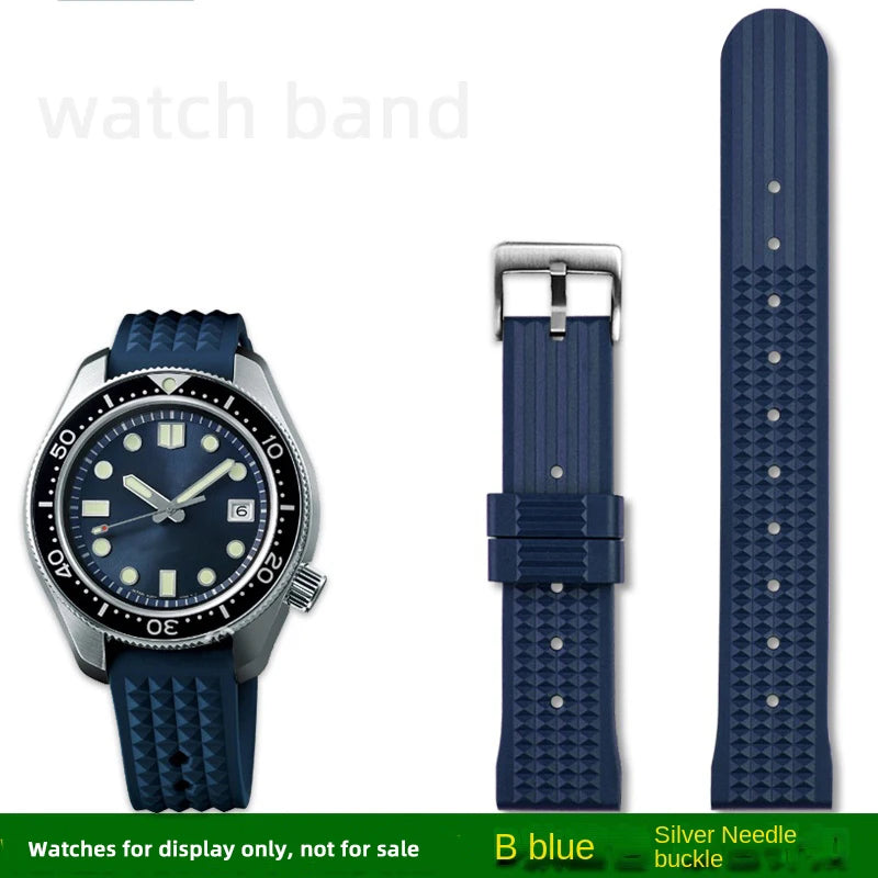 Pulseira de borracha de alta qualidade para relógios da série Seiko Ancestor MM PROSPEX