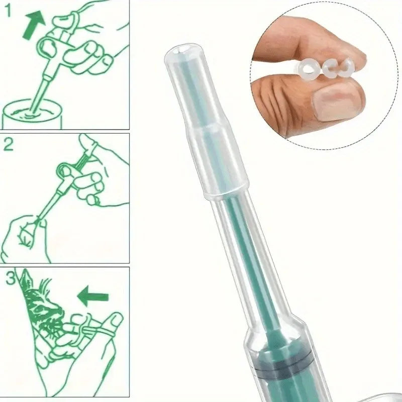Dispensador de comprimidos para animais de estimação, adequado para cães e gatos, com seringa para medicamentos e comprimidos orais