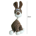 Brinquedo interativo de pelúcia em formato de cachorrinho para treinamento de dentição de cães…