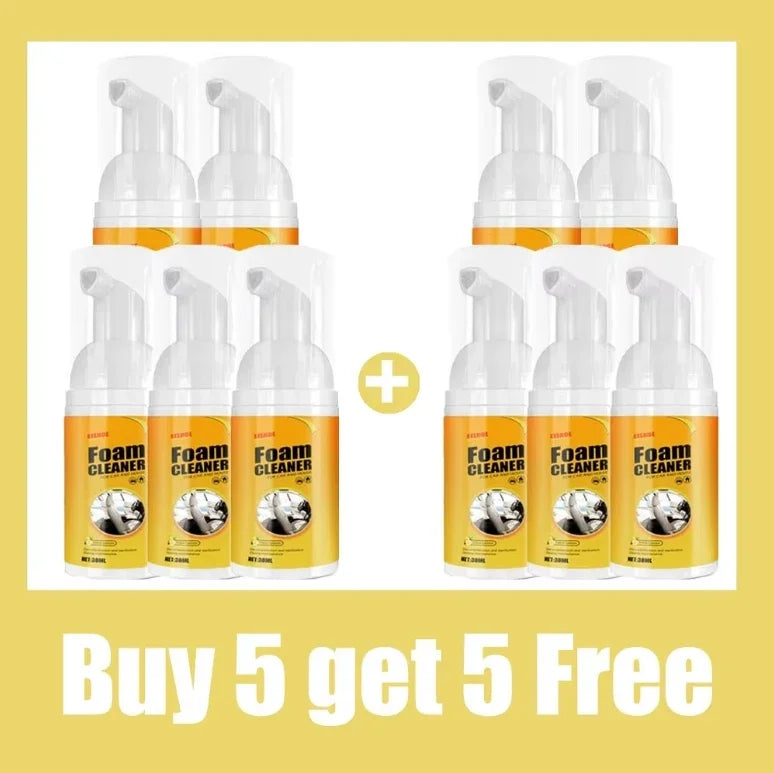 Limpador multiuso em espuma de 30ml para carros, produtos de limpeza automotiva…