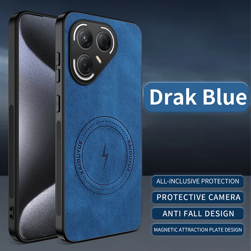 Capa magnética de couro para Tecno Pova 7 Ultra 7 Pro 7 4G 5G